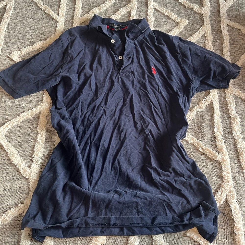 U.S. Polo Assn. Men's Dark Blue Polo Shirt